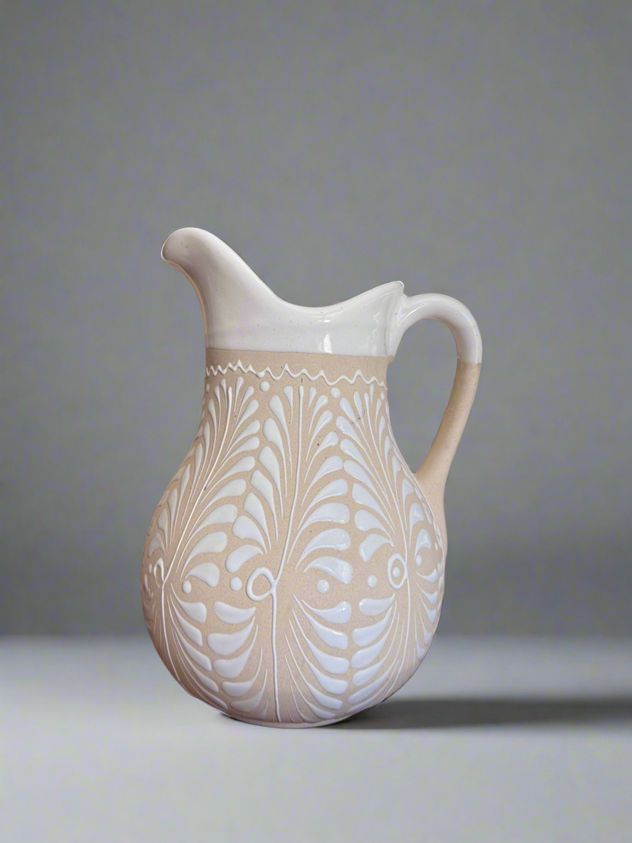 White pitcher