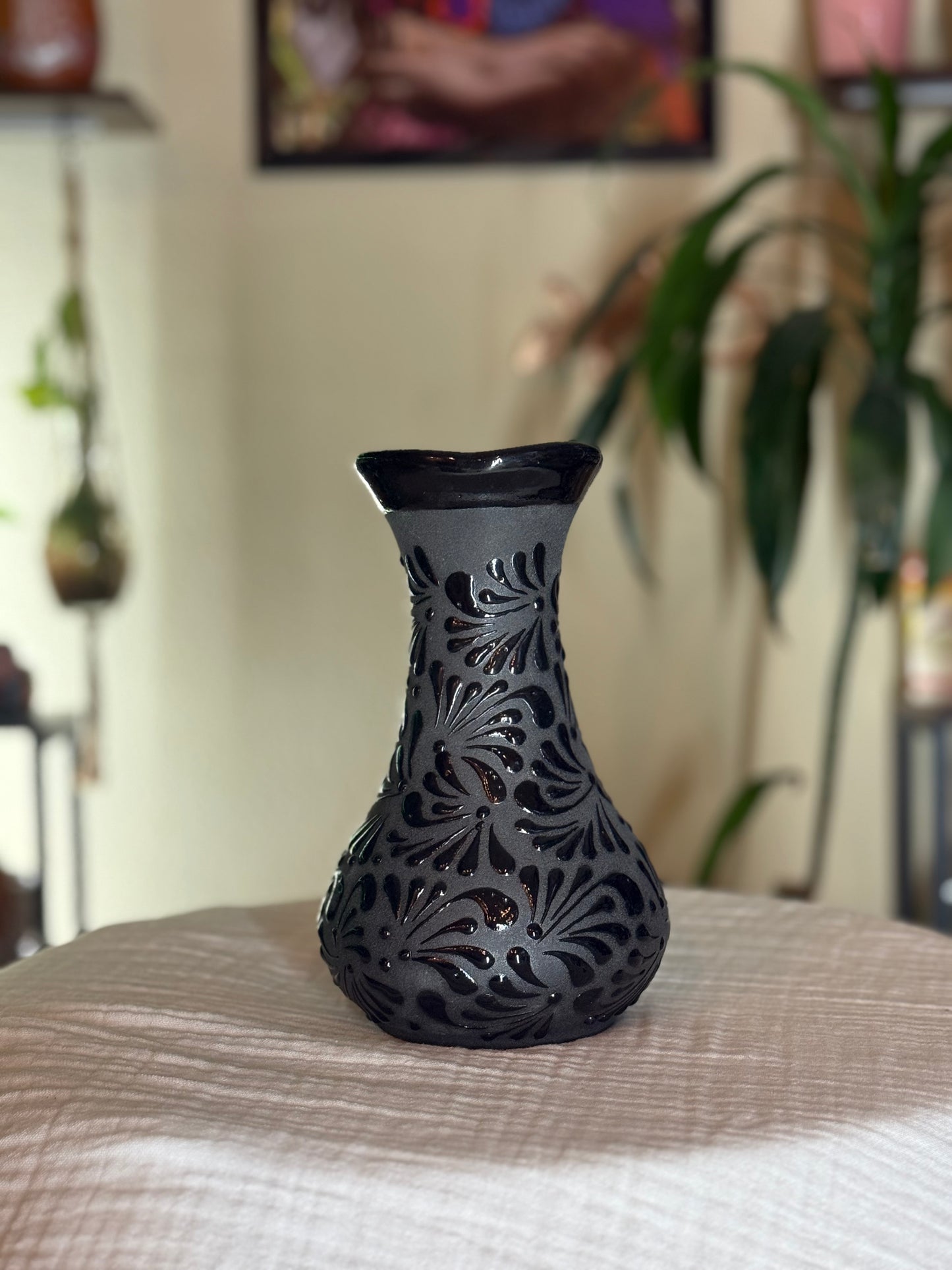 Chino black plumeado