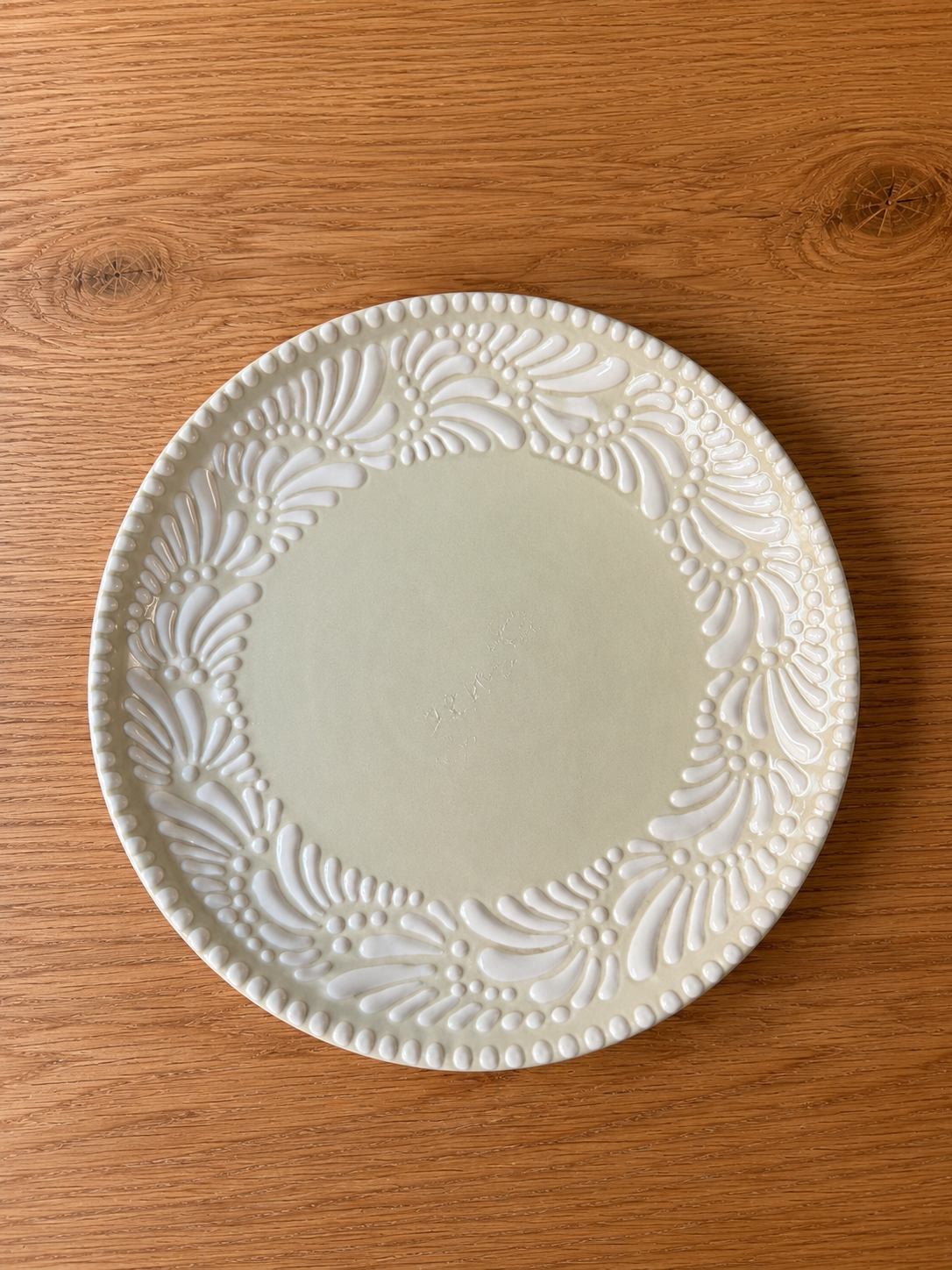 Perla de barro border plate