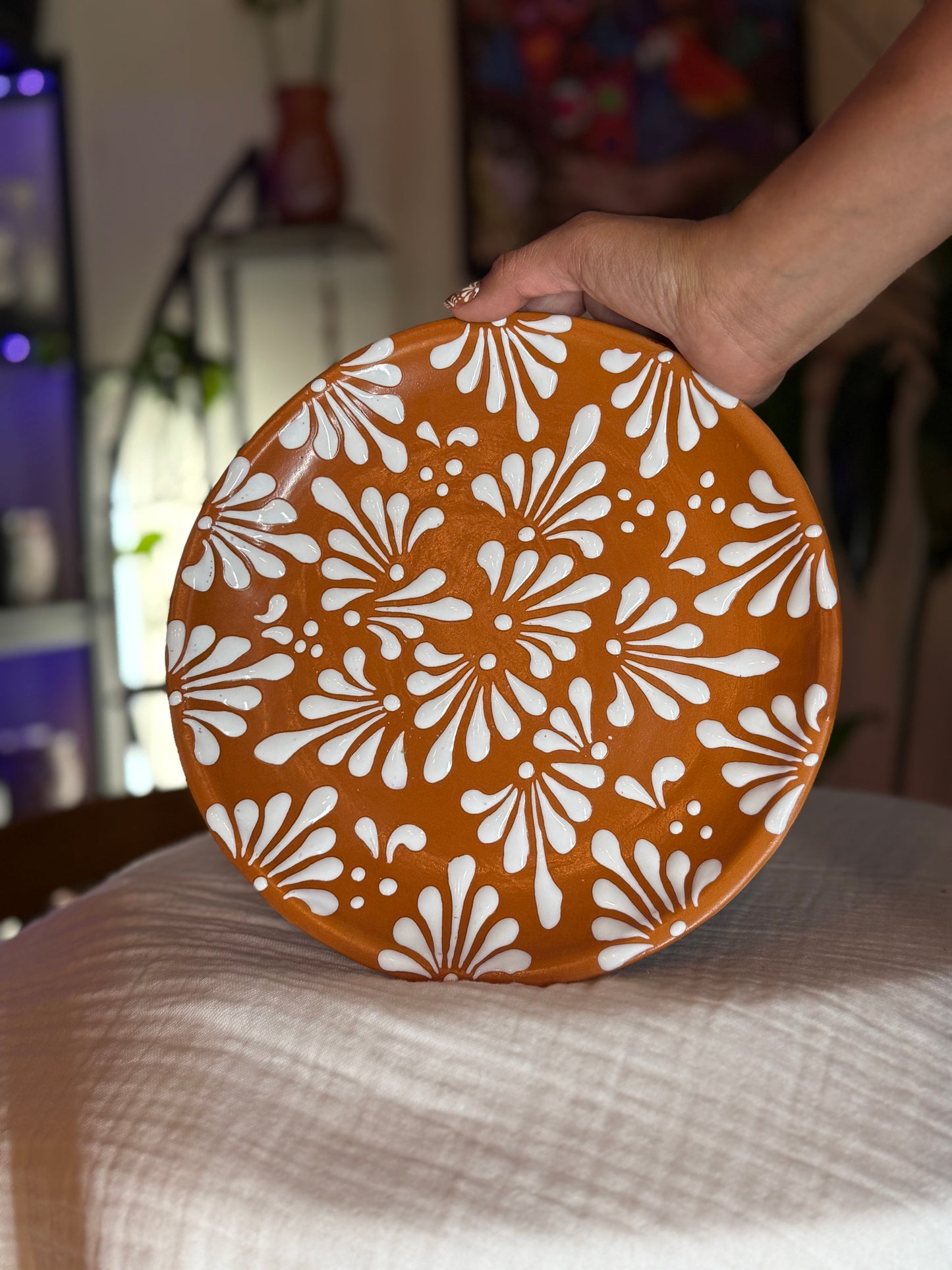 Natural dinner plate
