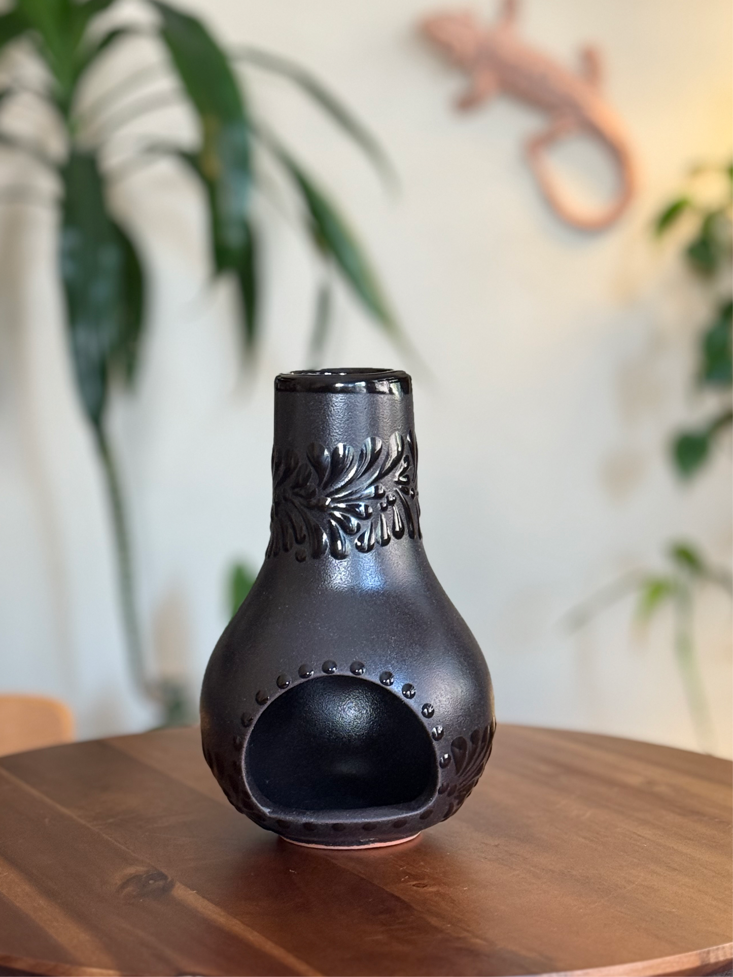 Black small chimney