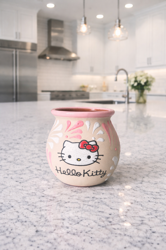 Pink HK Plumeado Mug