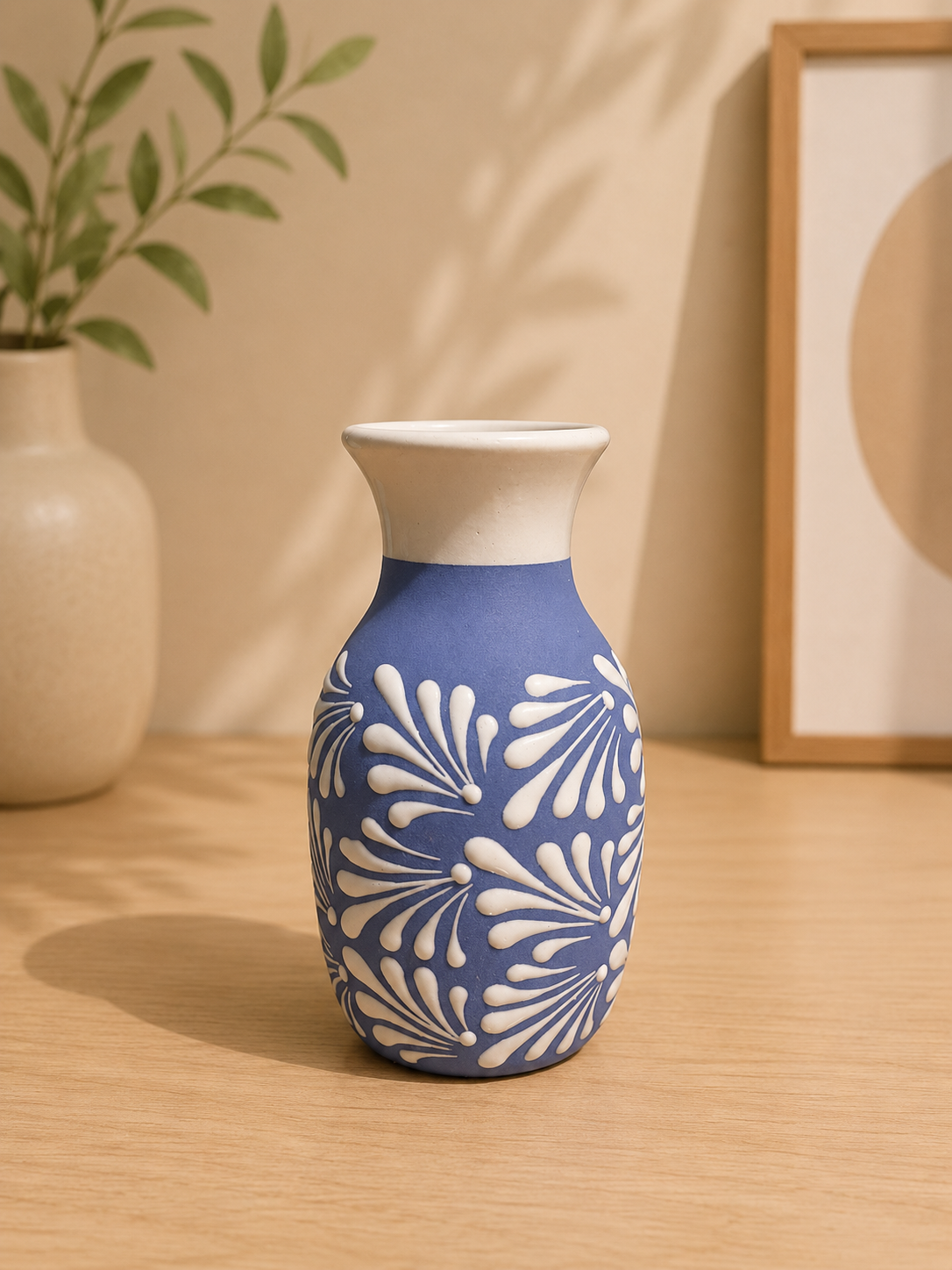 Mini azul flower vase