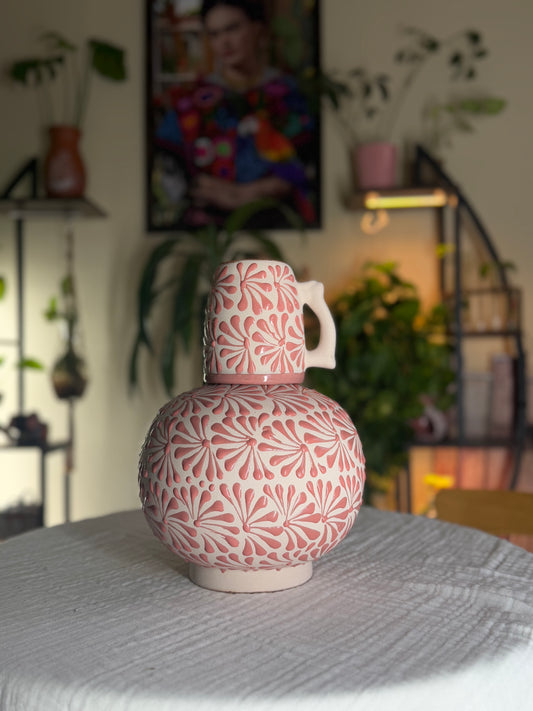 Botellón rosa