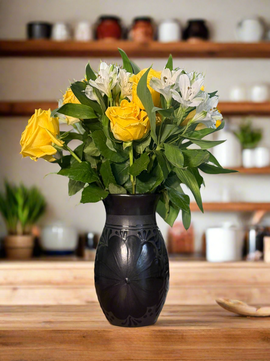 Flower detail flower vase