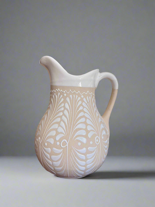 White pitcher