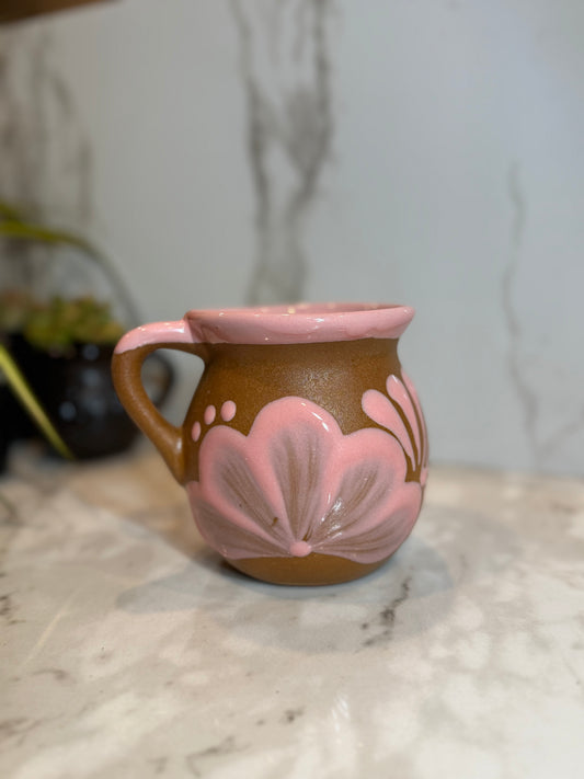 Cafe de olla Natural w/ pink mug