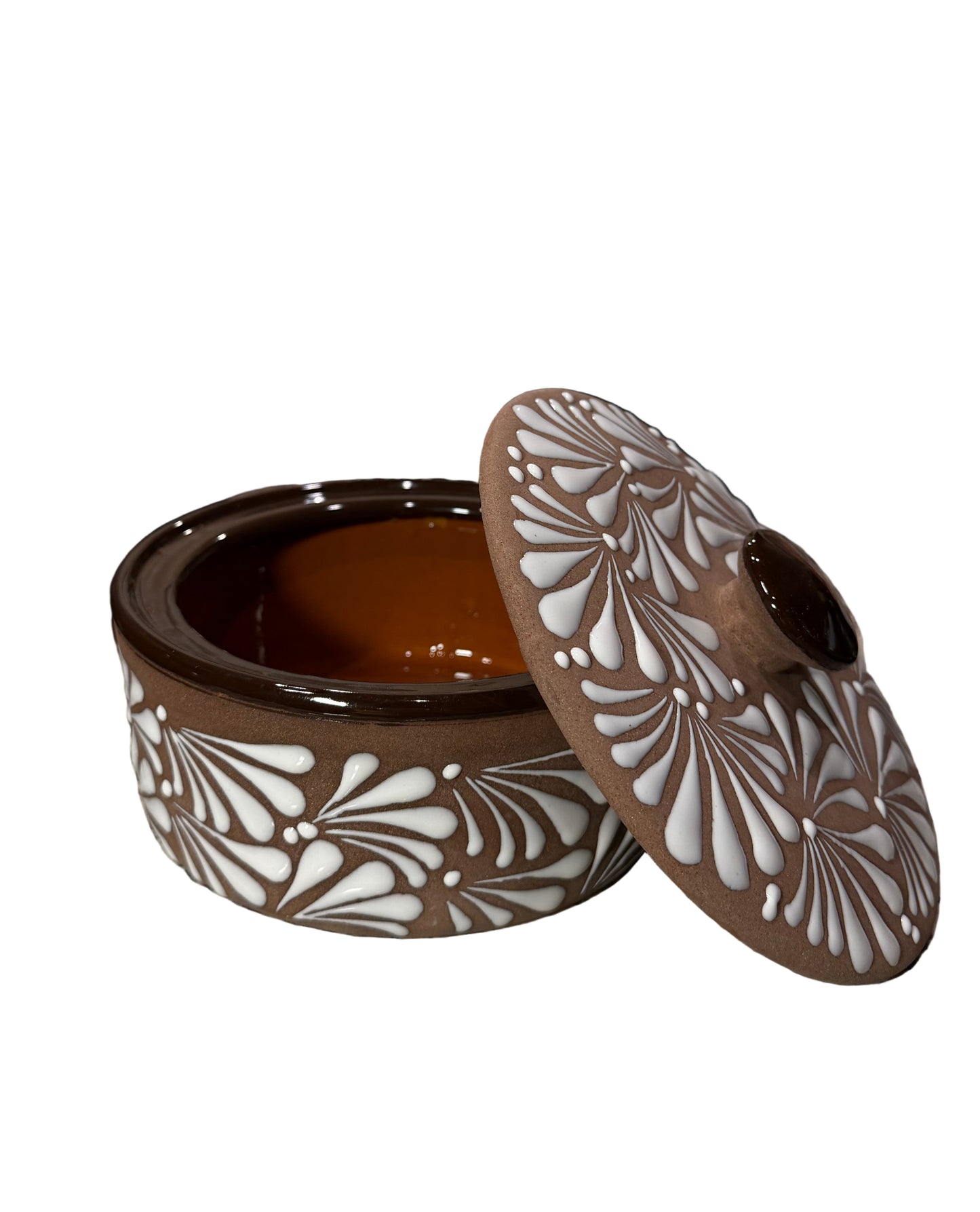 Matte brown tortilla warmer