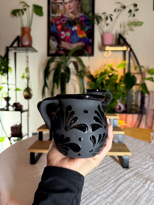 Olla plumeado black