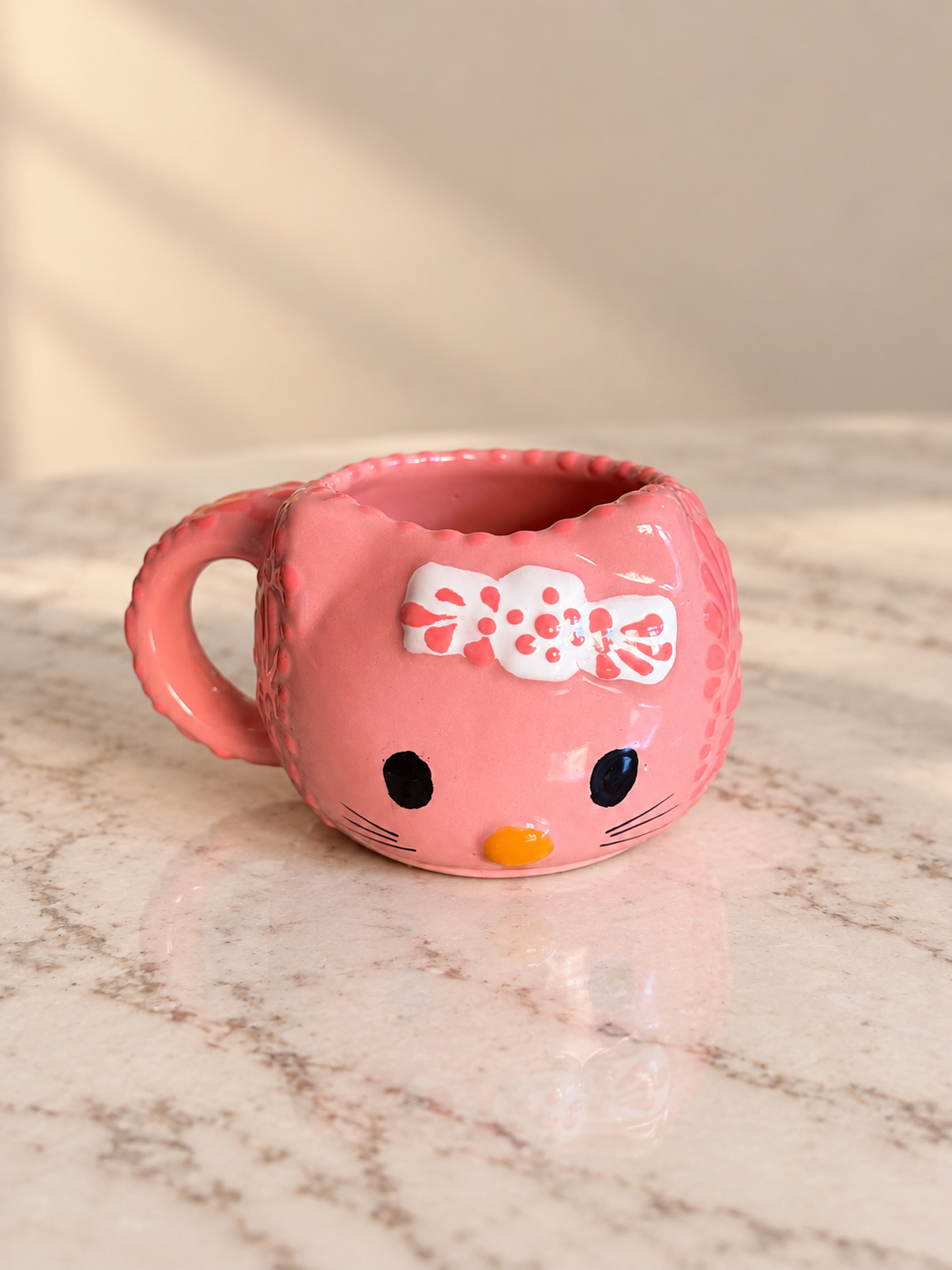 Pretty pink HK mug