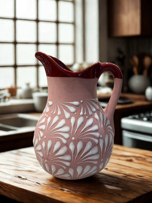 Pink pitcher