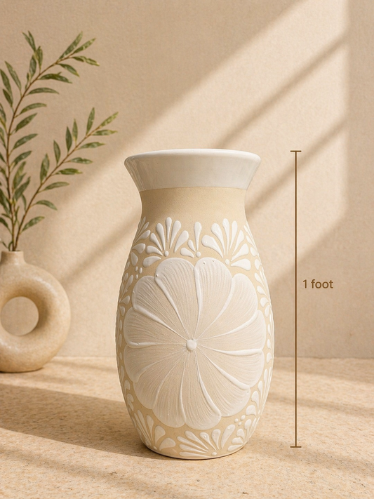 1 foot tall flower vase