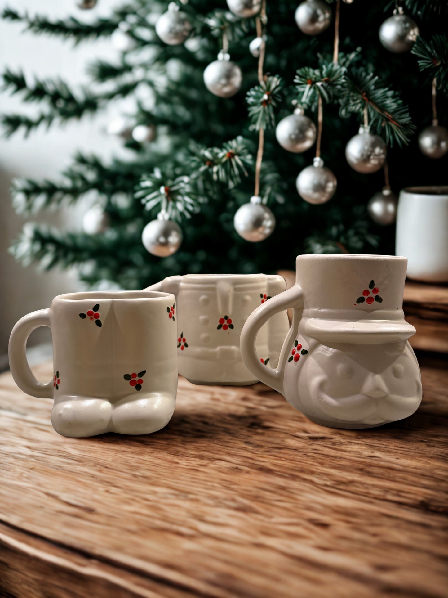 3 mug nutcracker set