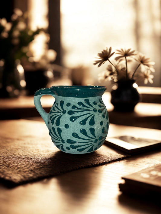 Turquoise cafe de olla mug