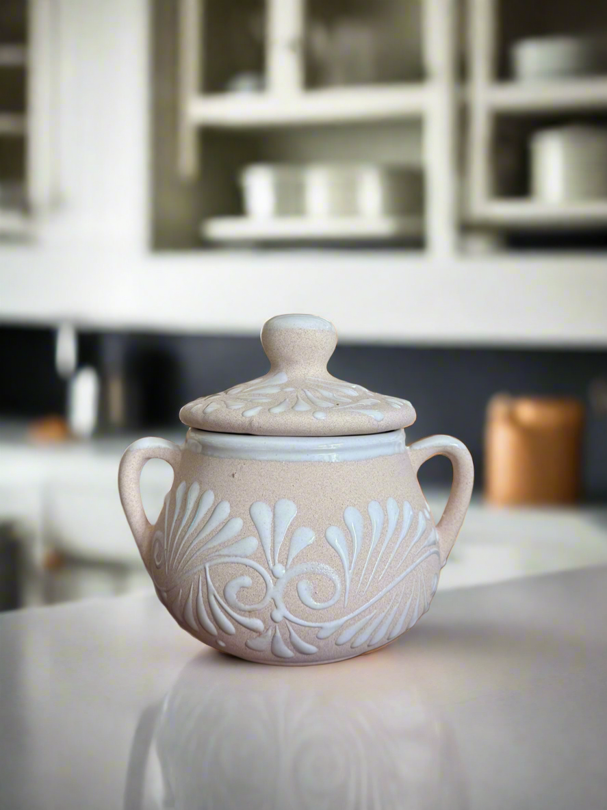 White sugar tray