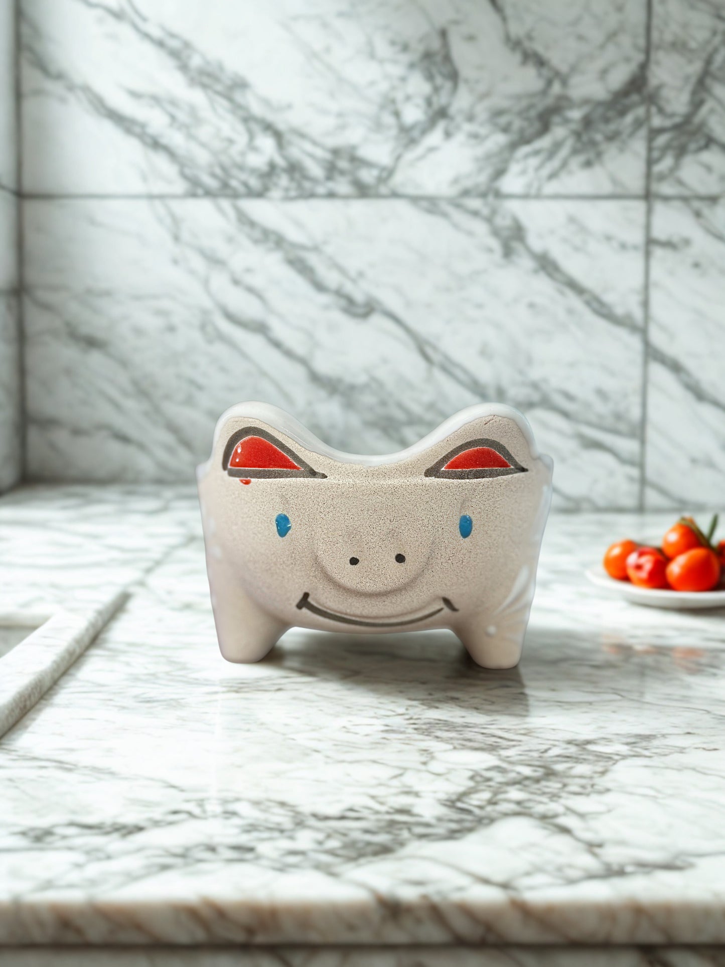White Piggy salsera