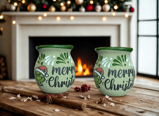 2 grinch mugs