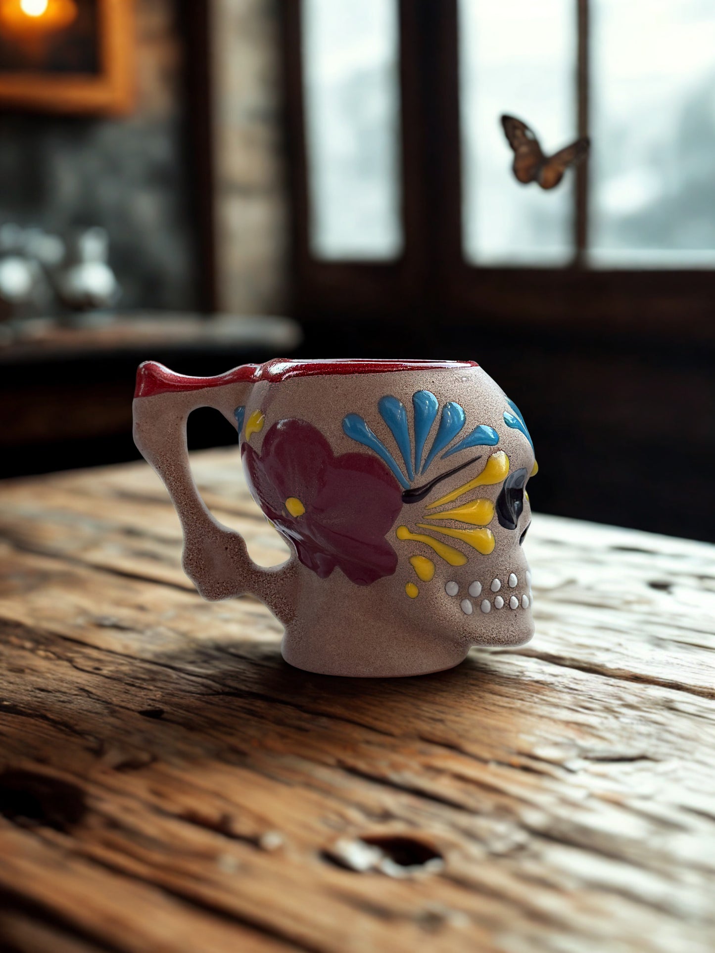 Skull mug