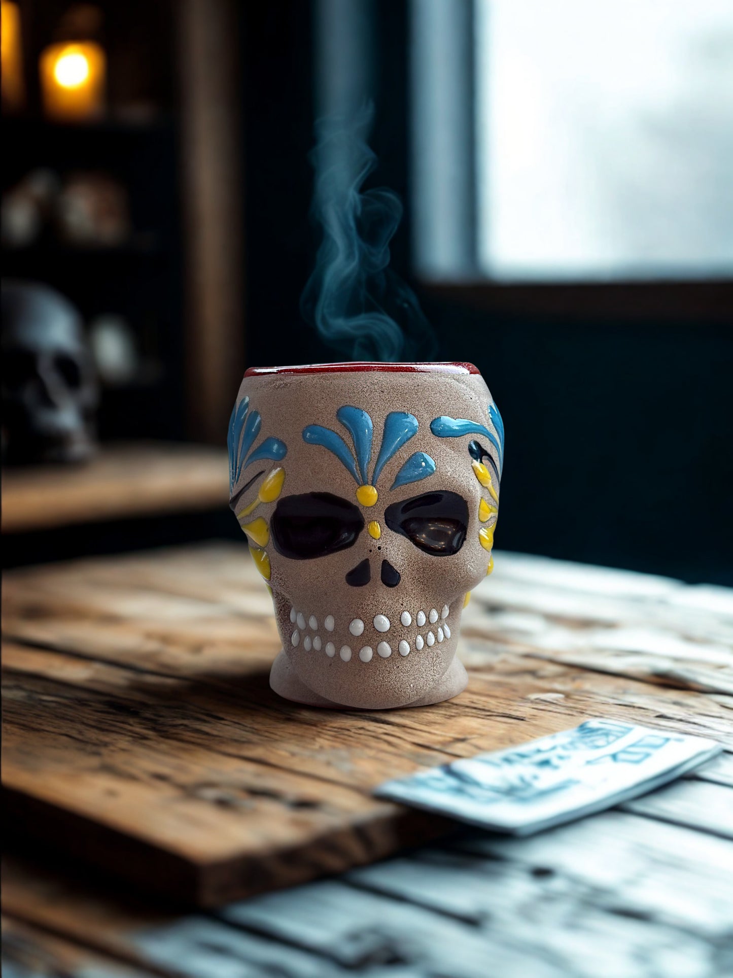 Skull mug